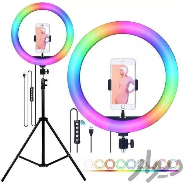 Aro de Luz LED RGB 30cm (No incluye Trípode)