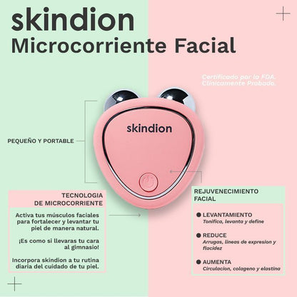 Masajeador Facial con Microcorriente Rejuvenecedora