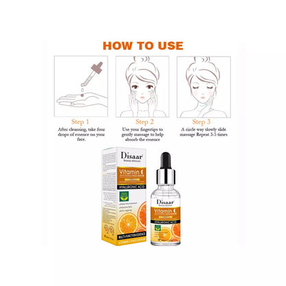 Sérum Facial Vitamina C + Ácido Hialurónico DISAAR