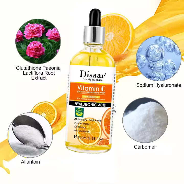 Sérum Facial Vitamina C + Ácido Hialurónico DISAAR
